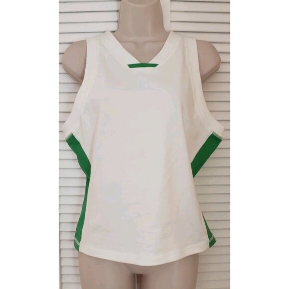 NEW FREE PEOPLE MOVEMENT POWERWALK TANK RED BLACK LARGE - Picture 2 of 8